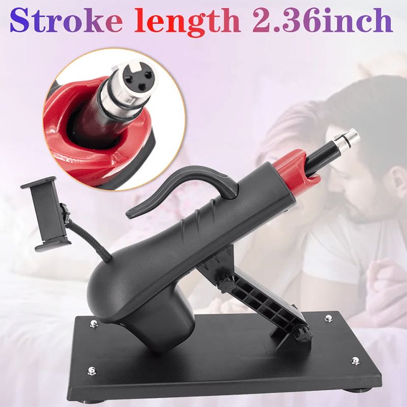 Telescopic Sex Machine Thrust Masturbation with Phone Holder - Lurevibe
