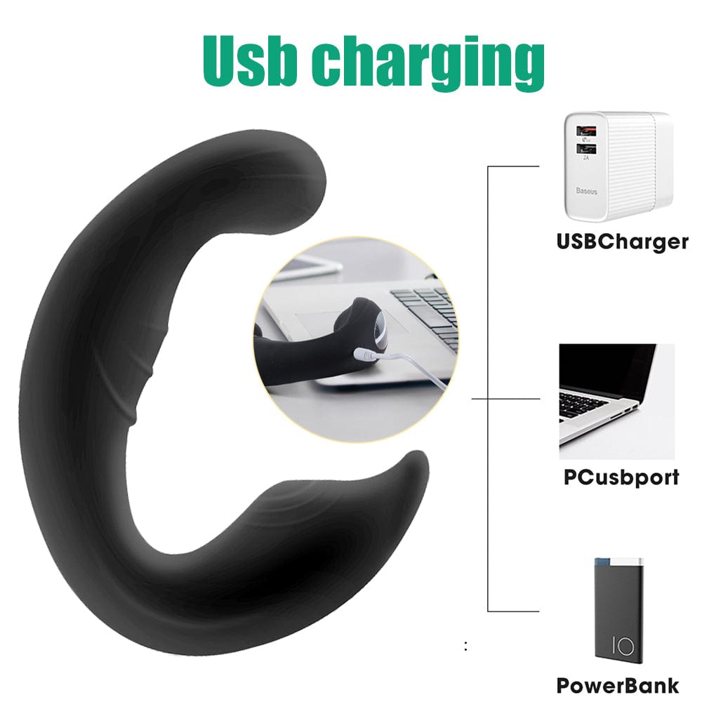 Prostate Massager App Remote Mobile Phone Remote Control Vestibular Artifact Strong Shock Button - Lurevibe
