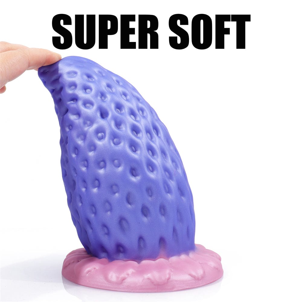 AIMITEX Super Large Strawberry Silicone Butt Plug Anal Sex Toy - Lurevibe