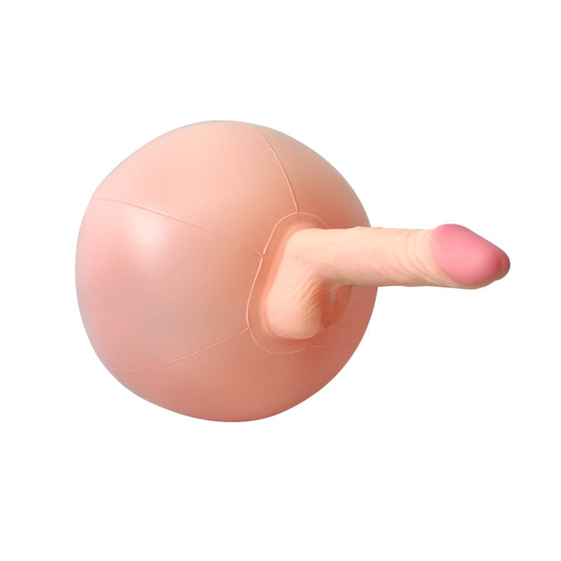 Bouncy Inflatable Sex Ball with Remote Control Vibrating Realistic Dildo - Lurevibe