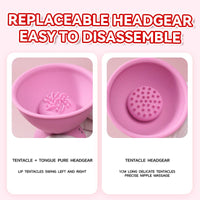 Vibrating Rotation Breast Massager Clitoral Stimulator With Remote Control - Lurevibe