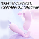 Wearable Suction Split-design Clitoral G-spot stimulator - Lurevibe