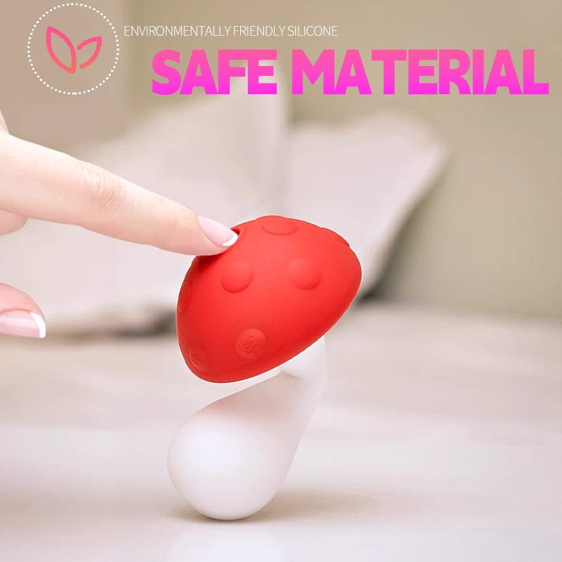 Mushroom Clitoral Sucking Stimulation Vibrator With Luminous Dust Cover - Lurevibe