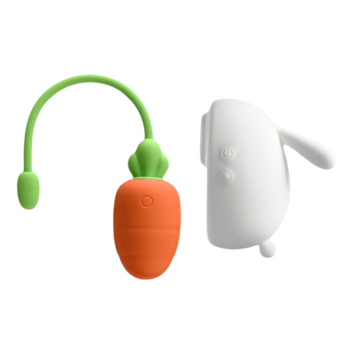 KISSTOY Sleepy Bunny Dual-Play Suction & Vibrating Egg Set - Lurevibe