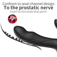 Wireless Remote Control 7 Frequency Vibrating Prostate Massager - Lurevibe