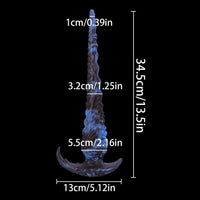 13.5 Inches Long Dildo Huge Anal Plug Monster Fantasy Knot Dildos - Lurevibe
