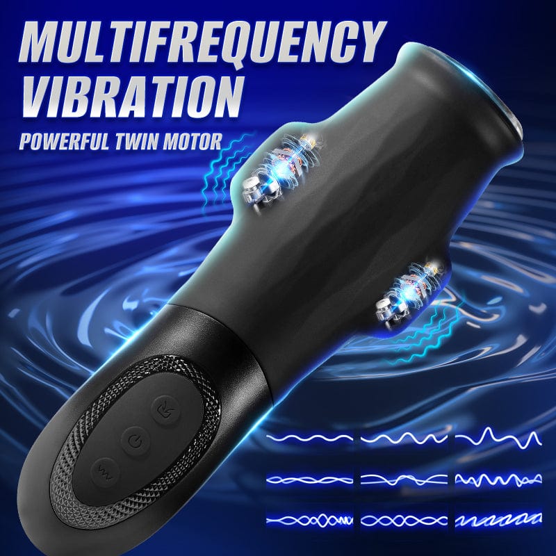 Annie - Blowjob Water-Bath Male Masturbator Dual-Motor Vibration & 5 Suction modes - Lurevibe