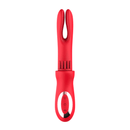 3 In 1 Clit Tickling G Spot Wiggling Dildo Vibrator - Lurevibe