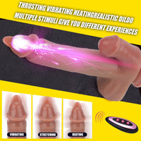 Tongue Dick Strong Suction Cup Realistic Big Size Penis - Lurevibe