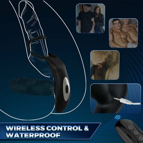 Male Prostate Massager and Iron Man Penis Exerciser set - Lurevibe