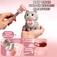 Pippa Meow Cat Sucking Vibration Masturbation Vibrator - Lurevibe
