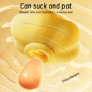Golden Mushroom Treasure 2-in-1 Suction & Vibrating Toy with Smart Charging Case