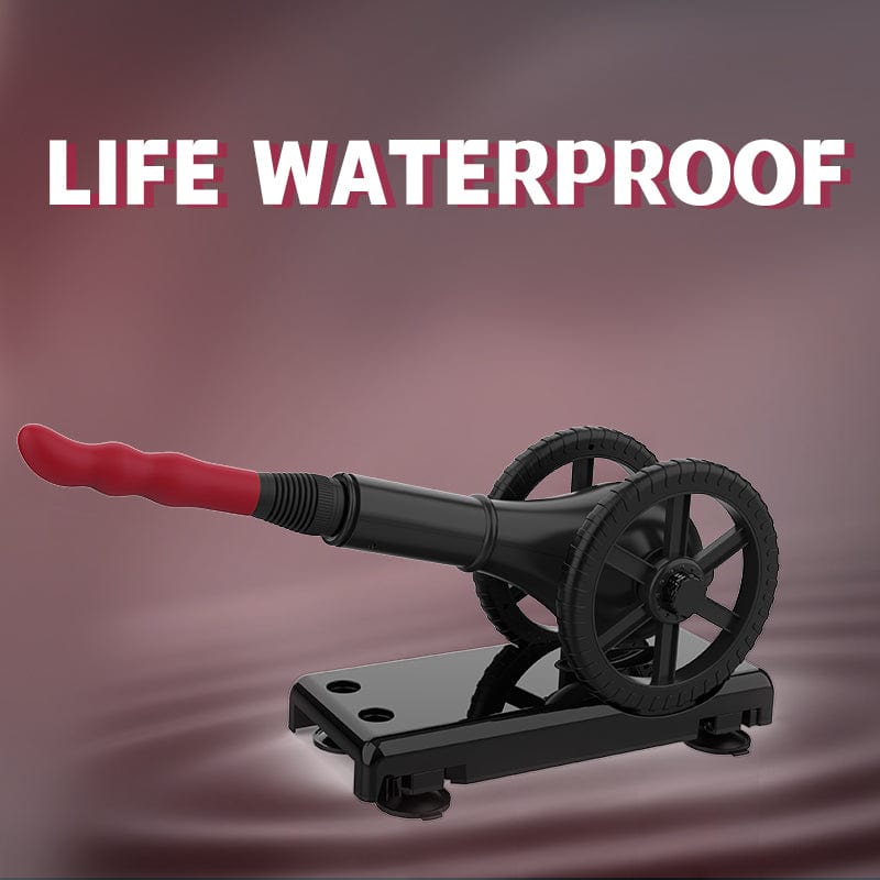 Cannon-shaped Thrusting Dildo Machine With Dildos & Remote Control - Lurevibe