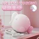 Big Mouth Fish Clitoral Clamping, Rotation & Vibrating Stimulator