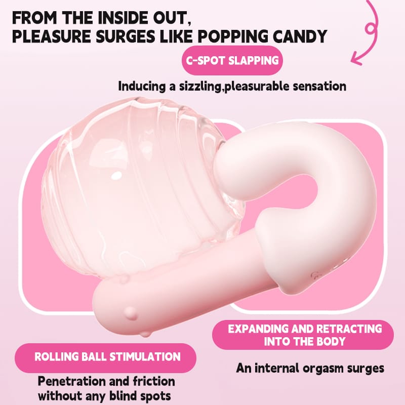 FFX Candy Stick Sugar Heart Thrusting Toy