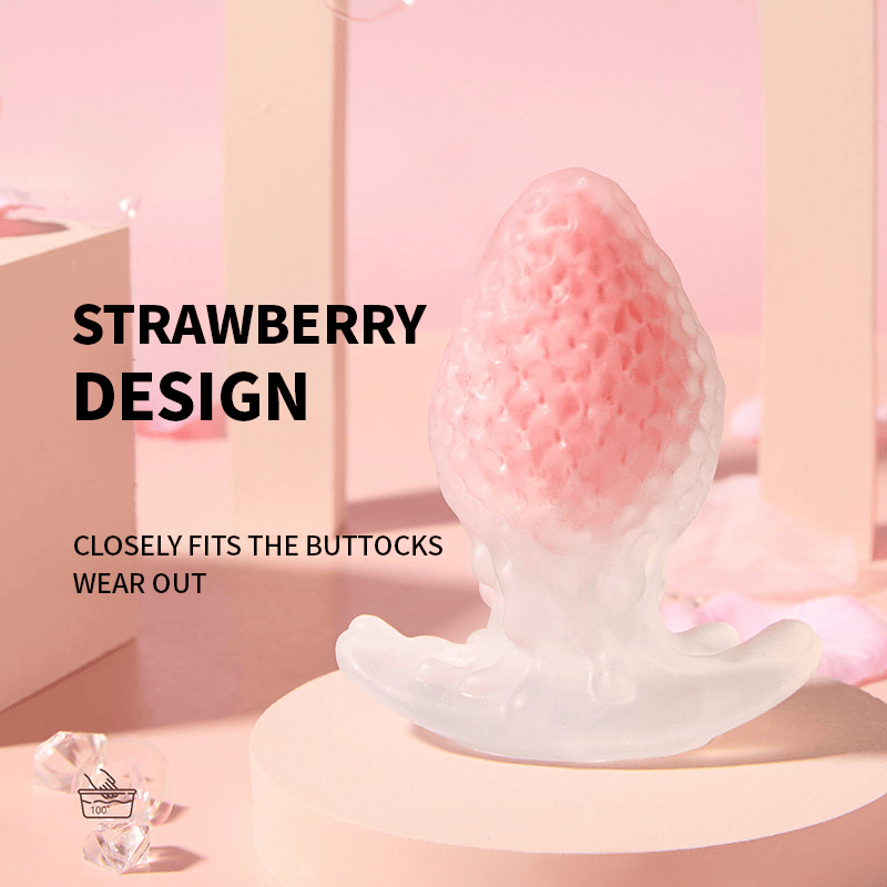 Her Lips Dynamic Strawberry Anal Plug
