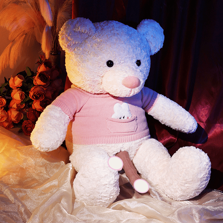 Teddy Bear Type Plush Sex Machine App Control - Lurevibe