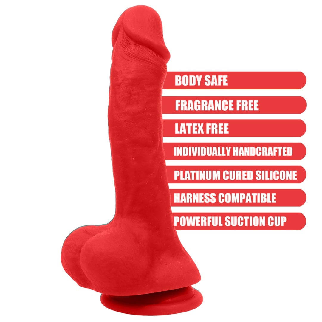 AIMITEX five colors long silicone dildo - Lurevibe