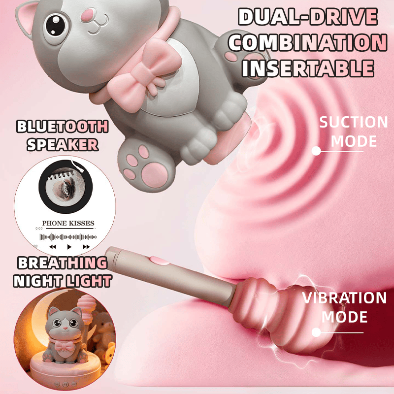 Pippa Meow Cat Sucking Vibration Masturbation Vibrator - Lurevibe
