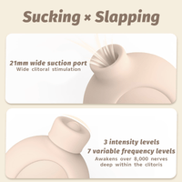 Sensory Garden Sucking Tapping Clitoral Stimulator - Lurevibe