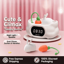 KISSTOY Sleepy Bunny Dual-Play Suction & Vibrating Egg Set - Lurevibe
