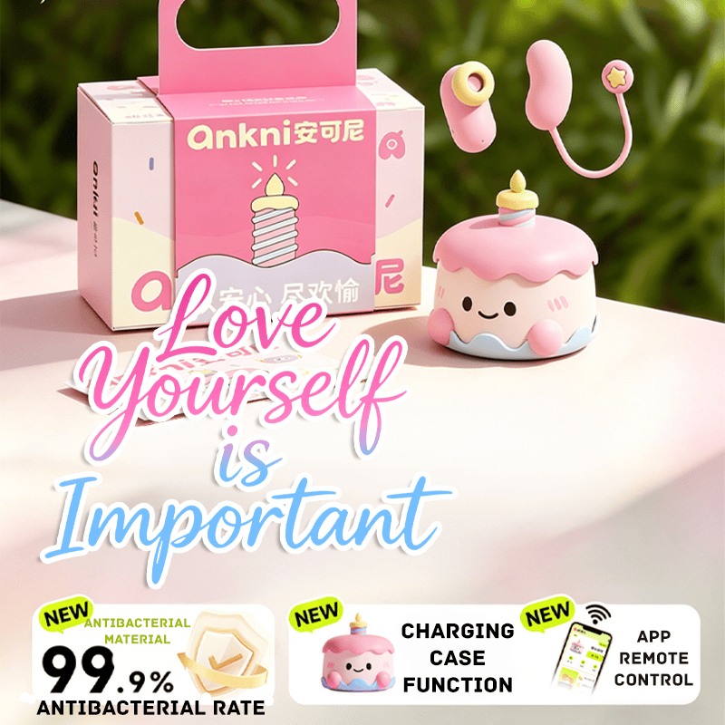 Sweetheart Cake Party App Remote Control Love Egg Suction Vibrator Set - Lurevibe