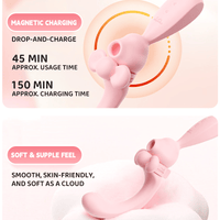 Wanwan Bunny Sucking & Flapping G-spot Rabbit Vibrator