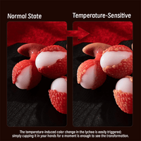 Handcrafted Textured Lychee Thermo-Reactive Fantasy Anal Plug - Lurevibe