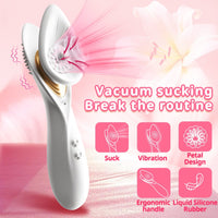 ScentWave 5 Suction 5 Vibration Clitoral Stimulation Vibrator - Lurevibe