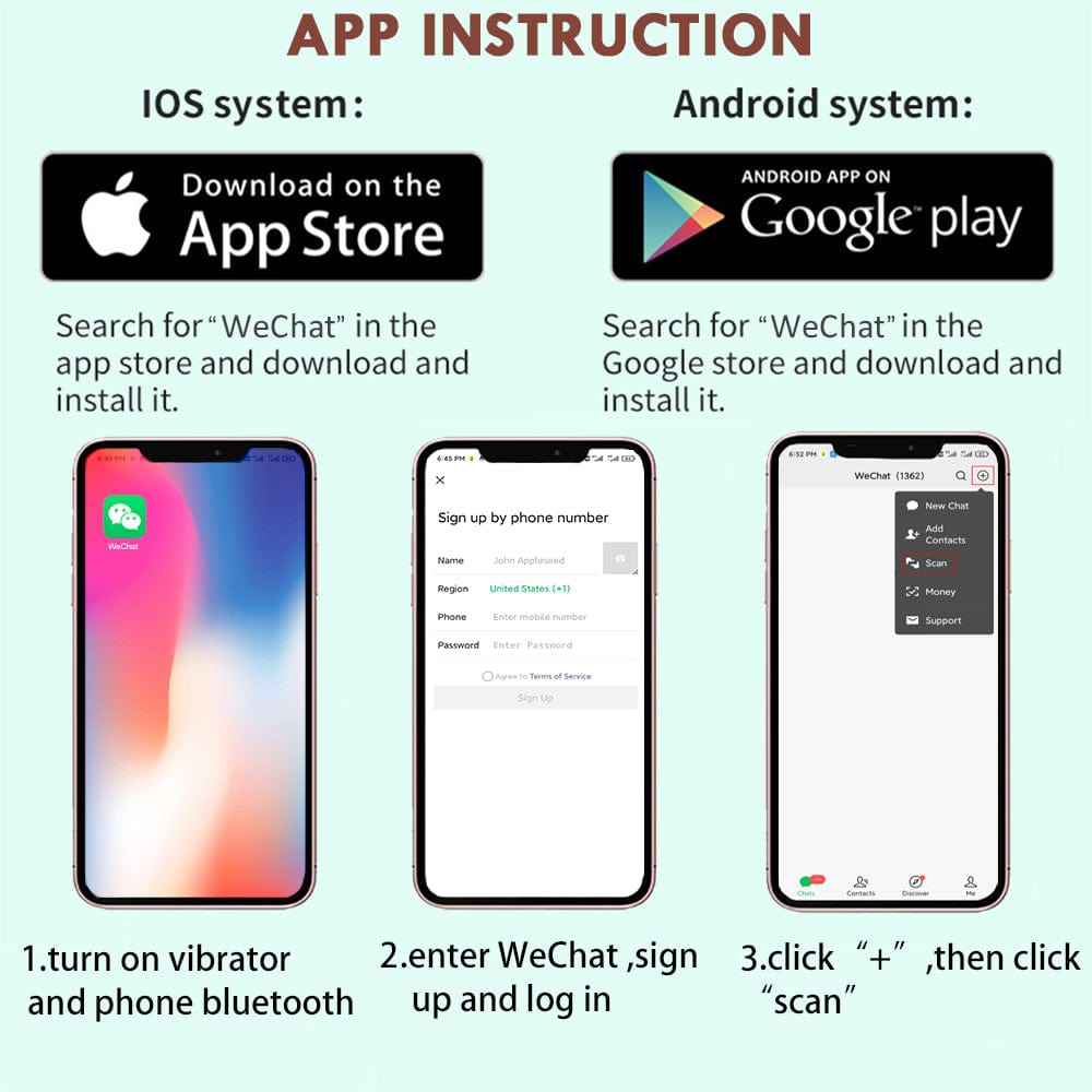Prostate Massager App Remote Mobile Phone Remote Control Vestibular Artifact Strong Shock Button - Lurevibe