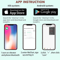 Prostate Massager App Remote Mobile Phone Remote Control Vestibular Artifact Strong Shock Button - Lurevibe