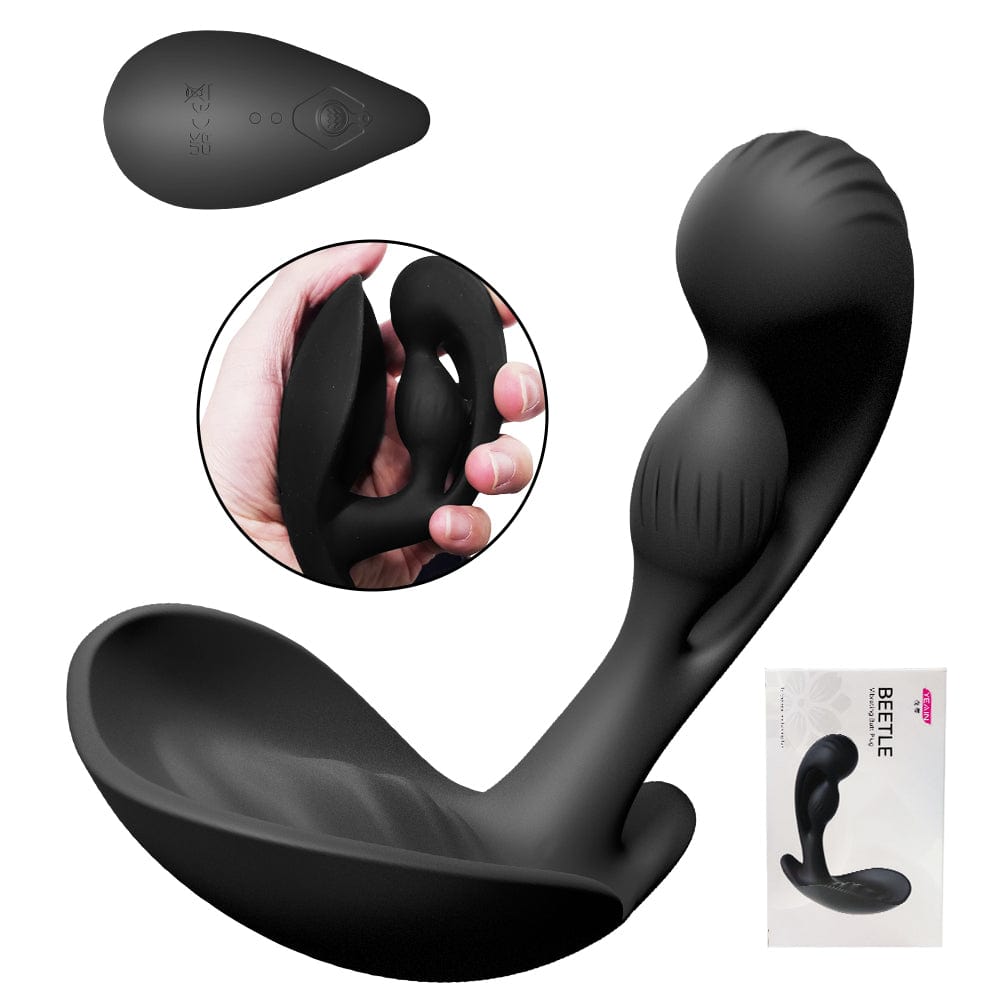 Yeain Prostate Massager 3 Motors 10 Vibrating Anus Testicles Stimulation - Lurevibe