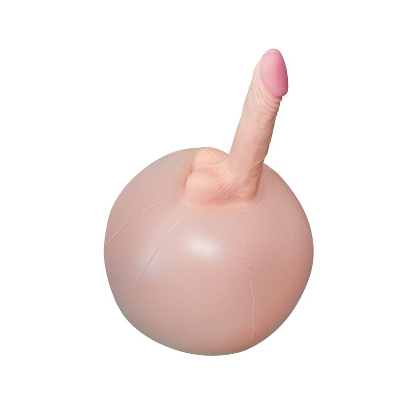 Bouncy Inflatable Sex Ball with Remote Control Vibrating Realistic Dildo - Lurevibe