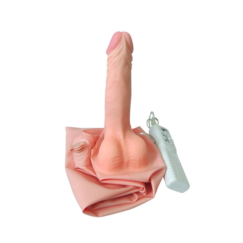 Bouncy Inflatable Sex Ball with Remote Control Vibrating Realistic Dildo - Lurevibe