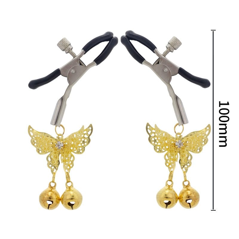 Butterfly Nipple Ring Bell Clamps