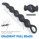 Silicone Anal Beads Prostate Massager Anus Backyard Beads Butt Plug - Lurevibe