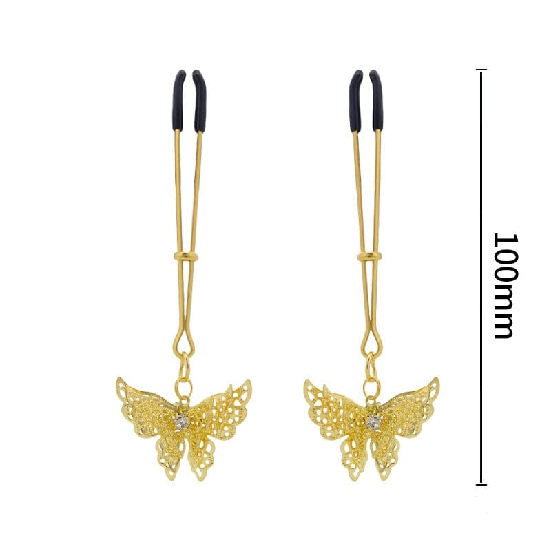 Butterfly Nipple Ring Bell Clamps