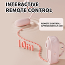 Cute Purse Split Suction Vibration Egg Clitoral G-spot Vibrator
