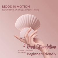 XinShangYou Little Seashell Dual-Stimulation Clitoral Suction & Vibrating Egg - Lurevibe