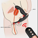 Anal Plug Pull Prostate Massager Wireless Remote Control Double Shock Sex Masturbator Adult Products - Lurevibe