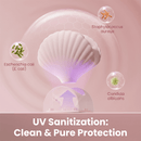 XinShangYou Little Seashell Dual-Stimulation Clitoral Suction & Vibrating Egg - Lurevibe