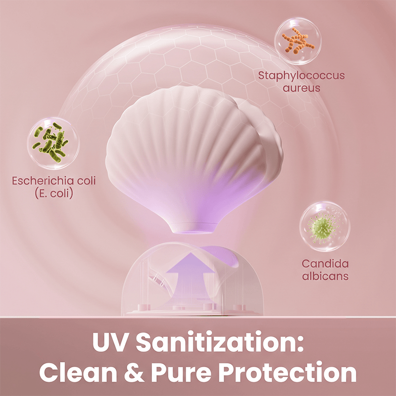 XinShangYou Little Seashell Dual-Stimulation Clitoral Suction & Vibrating Egg - Lurevibe