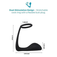 【Free Gift】ilicone Cock Ring And Prostate Plug - Lurevibe