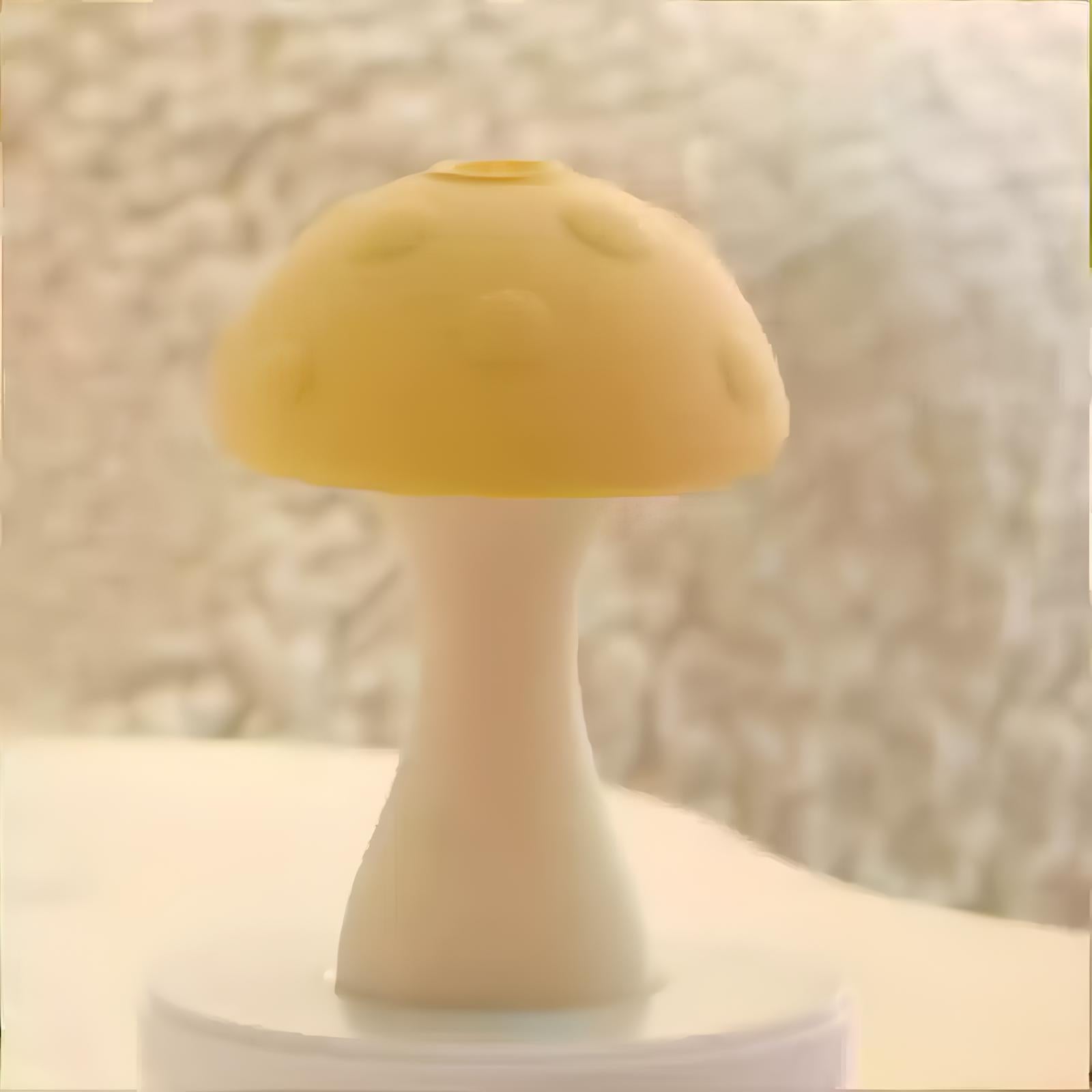 Mushroom Clitoral Sucking Stimulation Vibrator With Luminous Dust Cover - Lurevibe