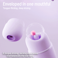 SVAKOM Popsicle BingJiLin Tongue Licking & Clitoral Suction Massager - Lurevibe