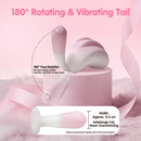 LOVETIDE Chang'e Rabbit Dual-Action Clitoral Suction & 180° Rotating G-Spot Vibrator Set - Lurevibe