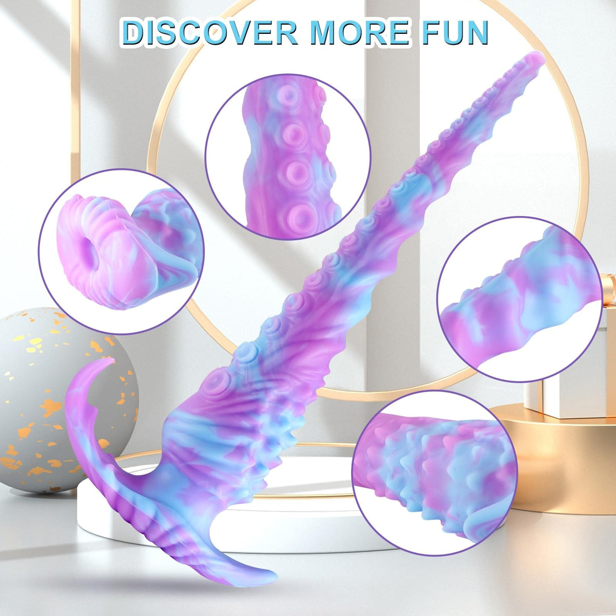13.5 Inches Long Dildo Huge Anal Plug Monster Fantasy Knot Dildos - Lurevibe