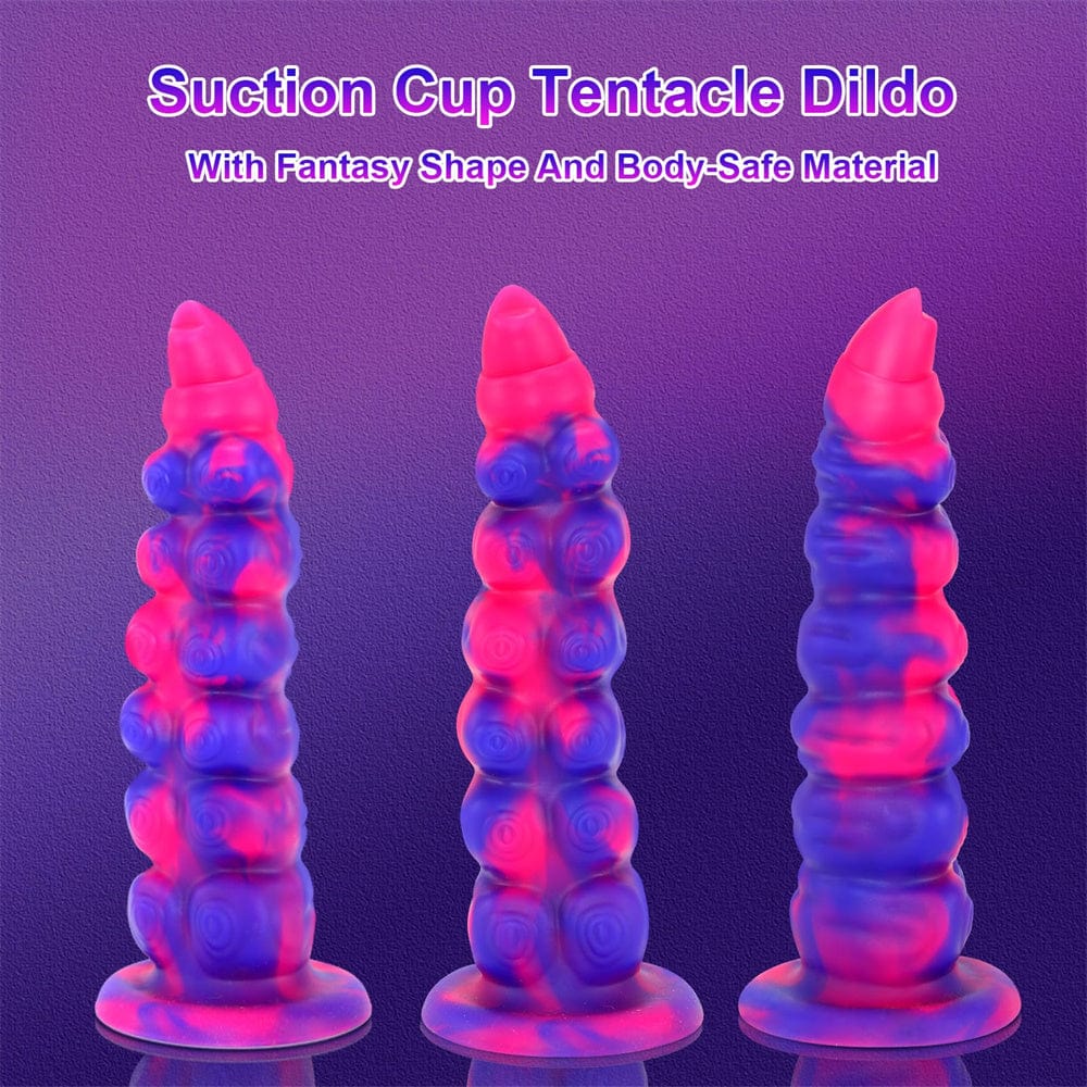 Fantasy Monster Dildo Vibrator Thrusting Dildo Anal Beads Vibrator - Lurevibe