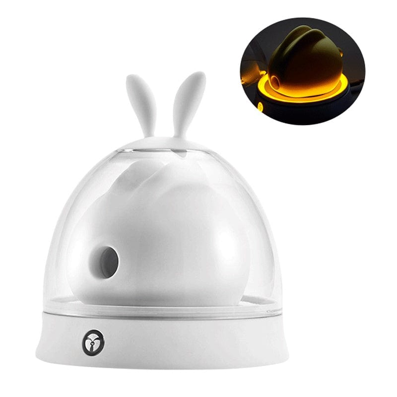 Rabbit Clitoral Suction Vibrator With Colorful Light Charging Base - Lurevibe