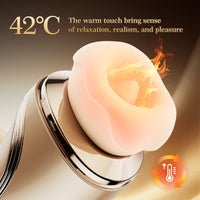 Luxury Gold Kissing & Tongue-Licking 5-in-1 Stimulator